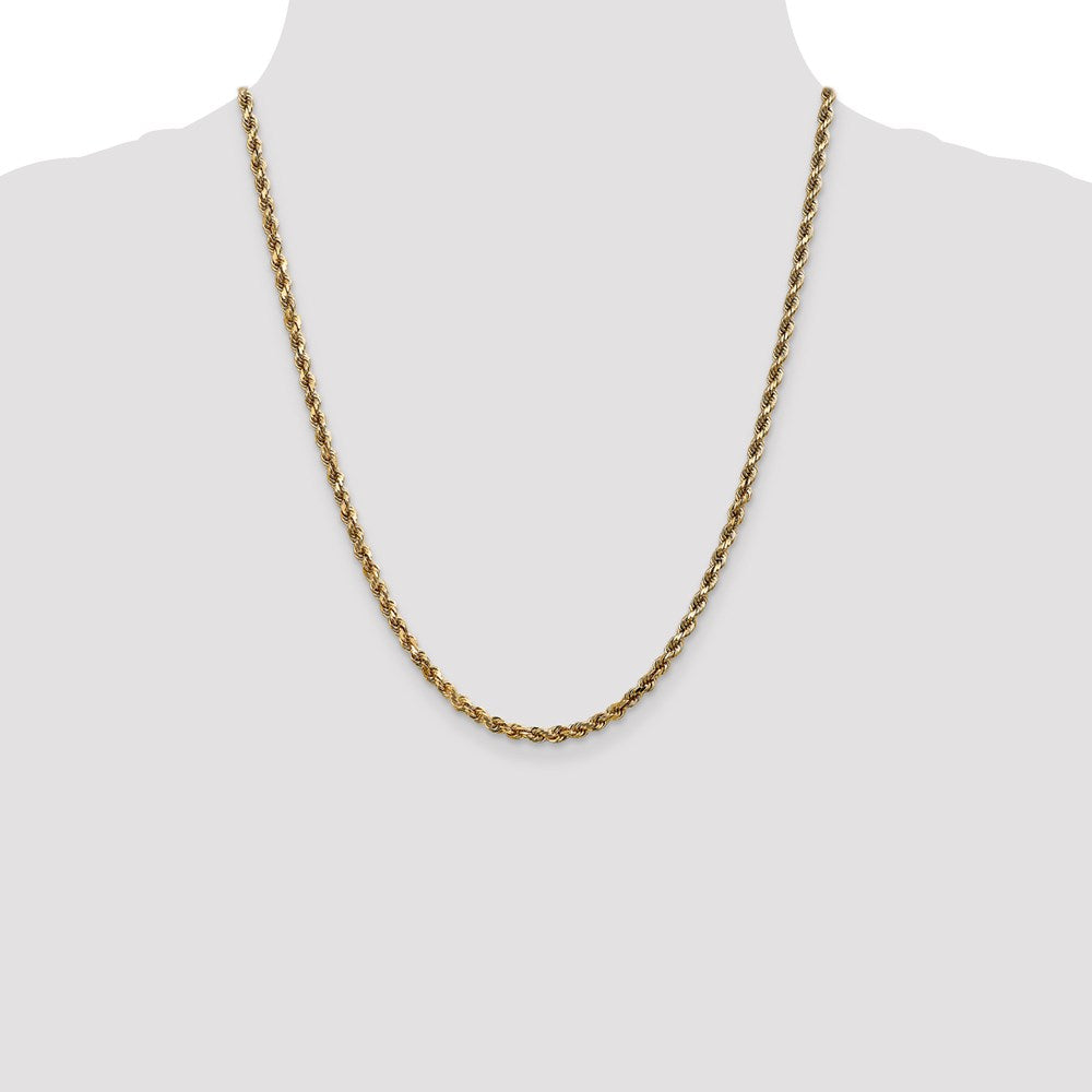 Leslie's 14K 3.5mm Diamond-Cut Rope Chain7006-22