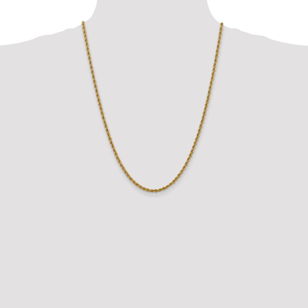 Leslie's 14K 3.0mm Solid Rope Chain7055-24