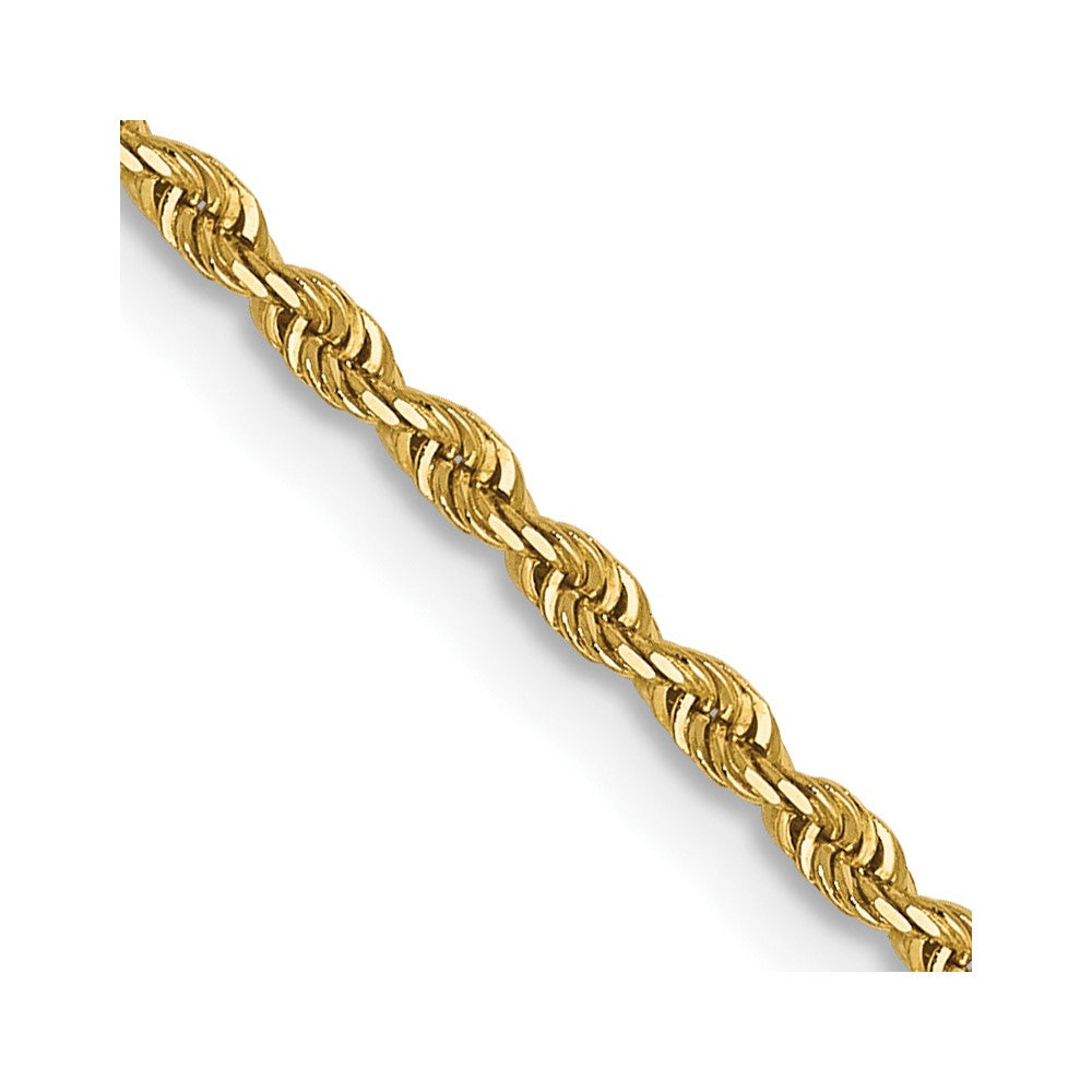 Leslie's 14K 1.3mm Diamond-Cut Rope Chain7058-24