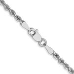 Load image into Gallery viewer, Leslie&#39;s 14K White Gold 2.50mm Diamond-Cut Rope Chain7061-7
