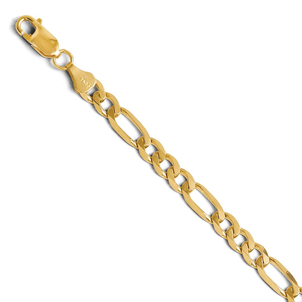 Leslie's 14K 6.25mm Flat Figaro Chain7083-7