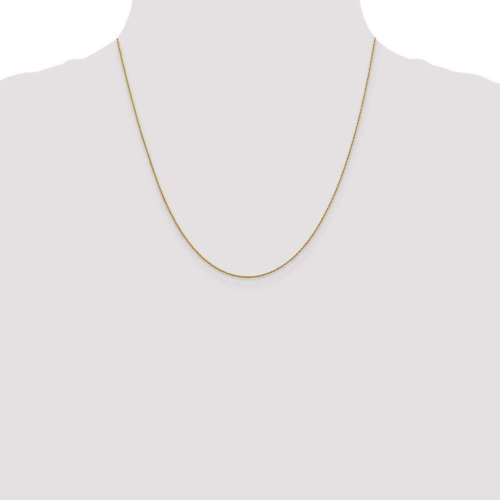 Leslie's 14K .8 mm V-P Pendant Rope Chain7151-20