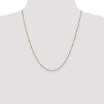 Load image into Gallery viewer, Leslie&#39;s 14K Rose Gold .8 mm Box w/Lobster Chain7160-22
