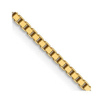 Load image into Gallery viewer, Leslie&#39;s 14K 1.2 mm Box Chain w/Lobster7161-24
