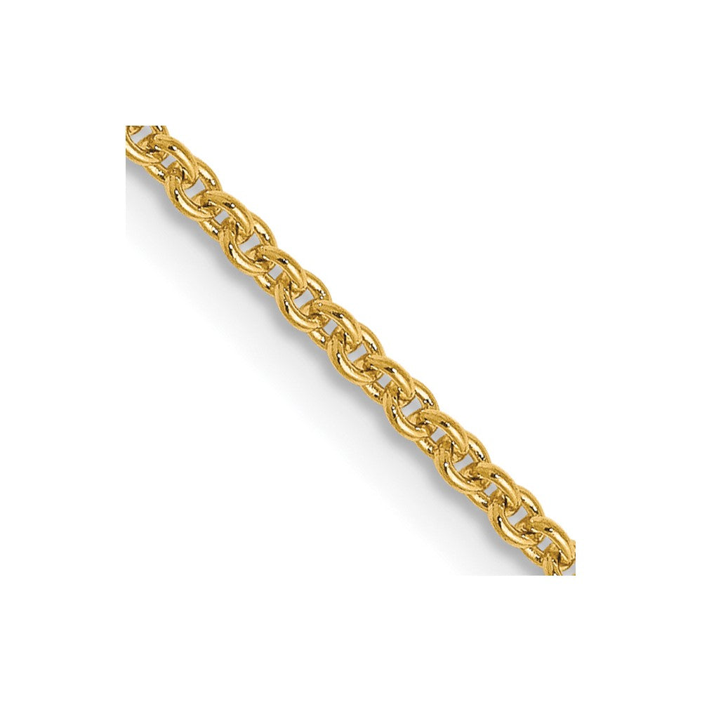 Leslie's 14K 1.4 mm Round Cable Chain7165-24