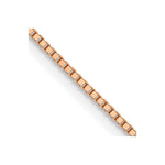 Load image into Gallery viewer, Leslie&#39;s 14K Rose Gold .7 mm Box w/Lobster Chain7168-18
