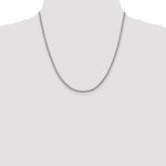 Load image into Gallery viewer, Leslie&#39;s 14K White Gold 2.4 mm D/C Round Box Chain7171-20
