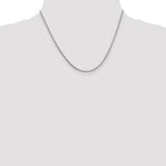 Load image into Gallery viewer, Leslie&#39;s 14K White Gold 1.25 mm Franco Chain7178-18
