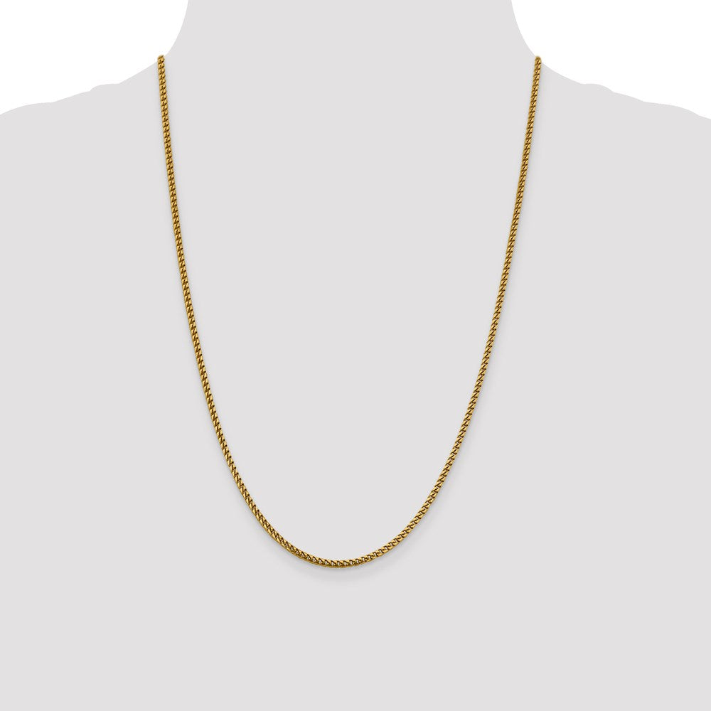 Leslie's 14K 2.4 mm Franco Chain7182-24