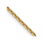 Load image into Gallery viewer, Leslie&#39;s 14K 1.40 mm D/C Oval Open Cable Link Chain7209-18
