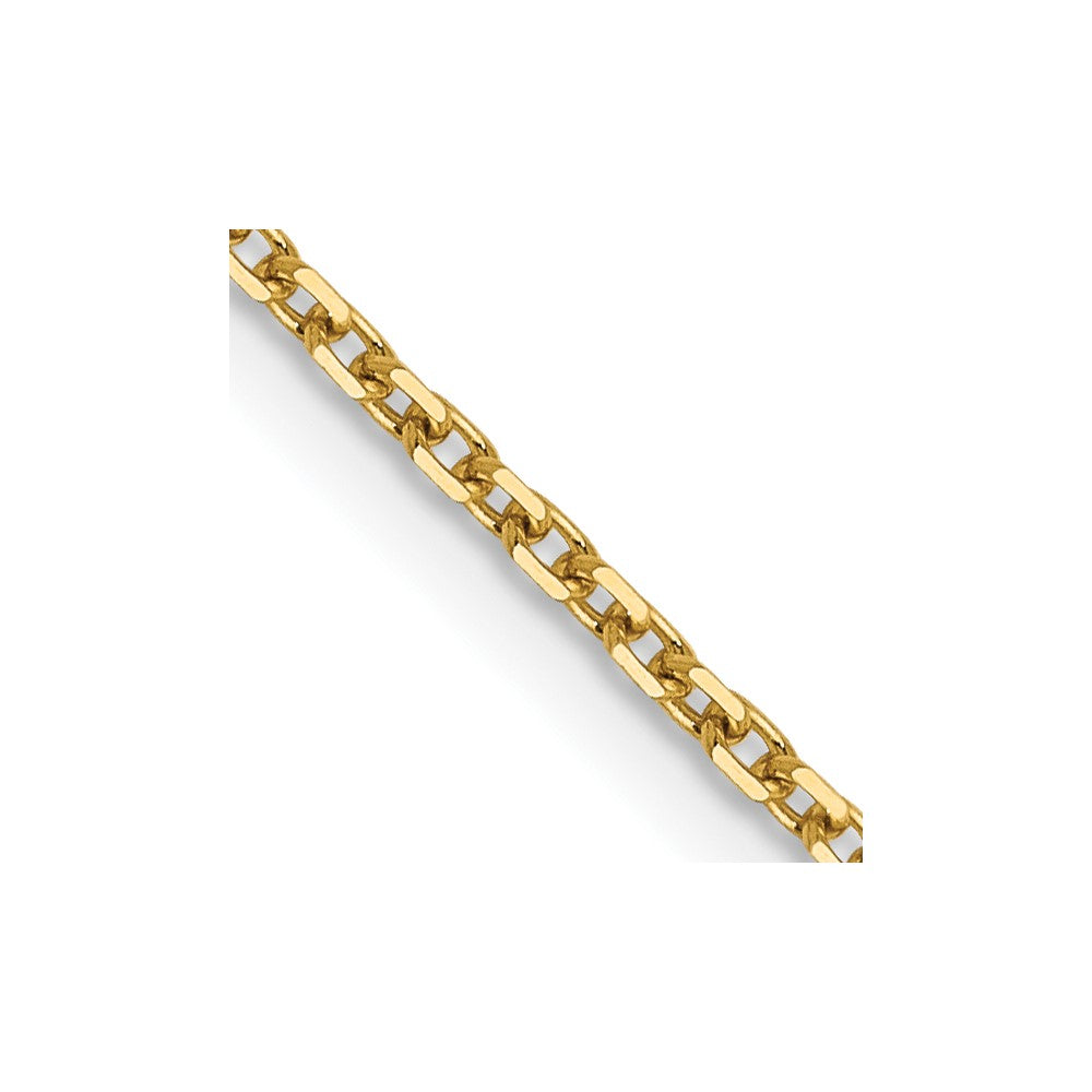 Leslie's 14K 1.25 mm D/C Rolo Chain7212-16