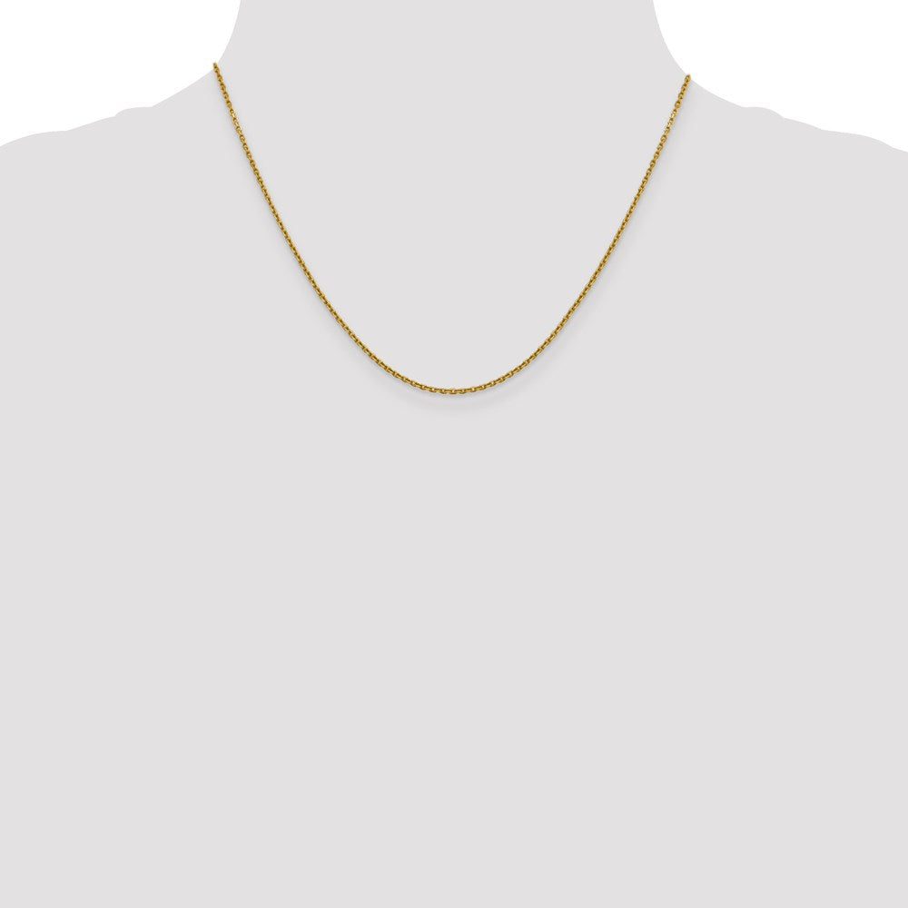 Leslie's 14K 1.5 mm D/C Rolo Chain7214-18