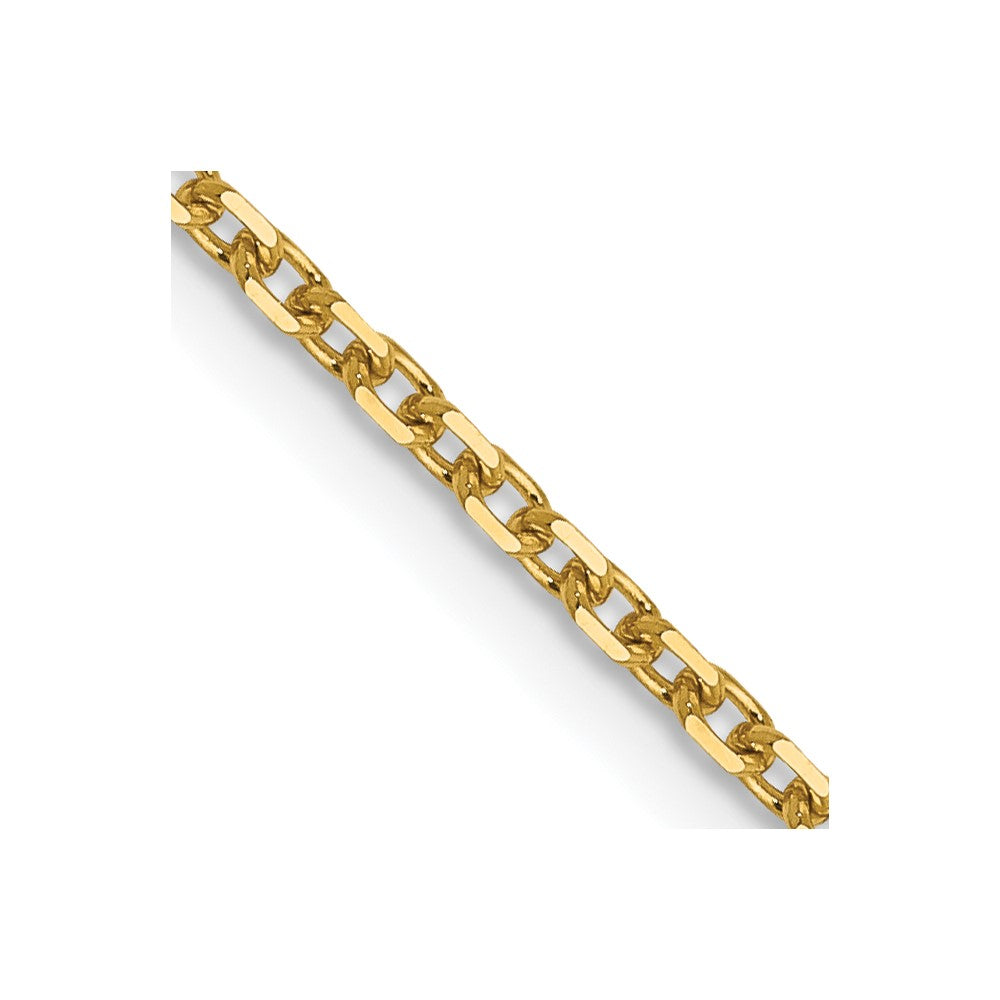 Leslie's 14K 1.5 mm D/C Rolo Chain7214-18