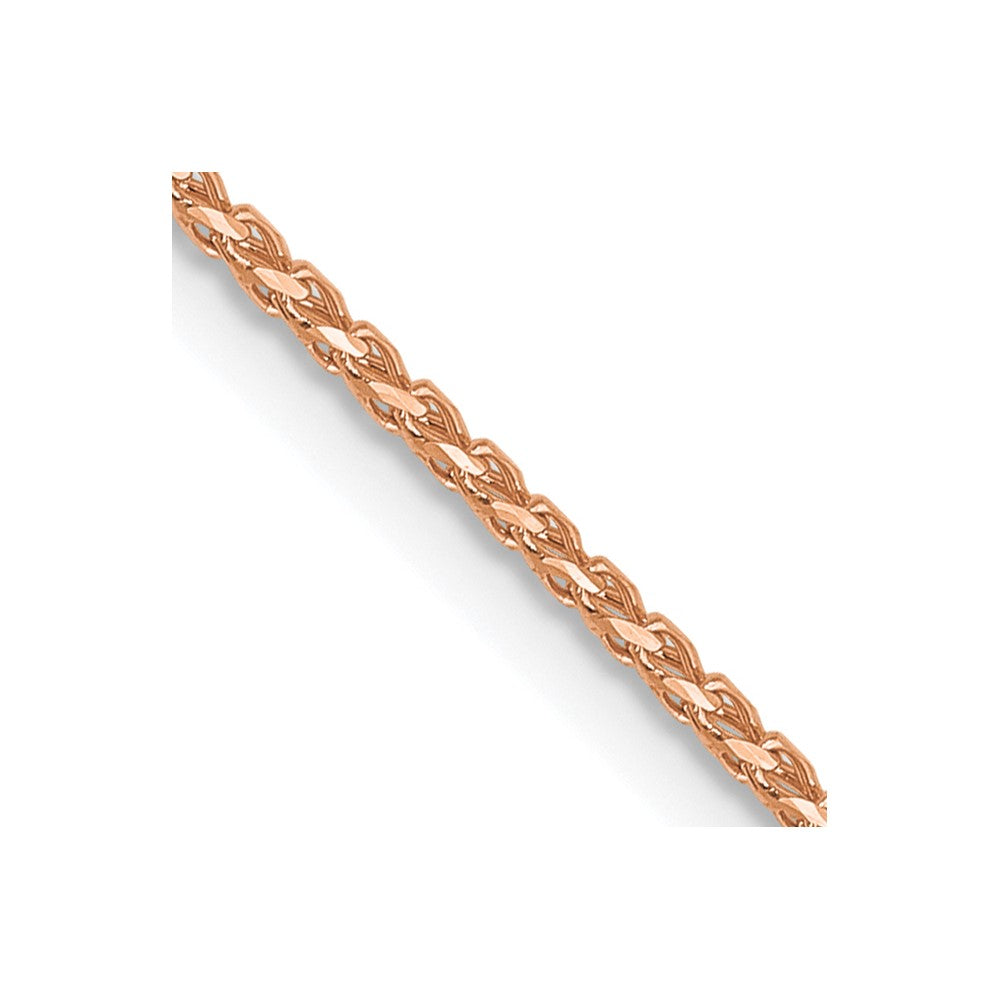 Leslie's 14K Rose Gold .95 mm D/C Open Franco Chain7215-24