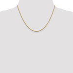 Load image into Gallery viewer, Leslie&#39;s 14K 1.4 mm D/C Open Franco Chain7216-18
