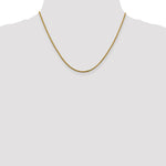 Load image into Gallery viewer, Leslie&#39;s 14K 1.6 mm D/C Open Franco Chain7218-18
