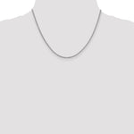 Load image into Gallery viewer, Leslie&#39;s 14K White Gold 2.1 mm D/C Open Franco Chain7221-18
