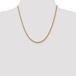 Load image into Gallery viewer, Leslie&#39;s 14K 2.45 mm D/C Open Franco Chain7222-20
