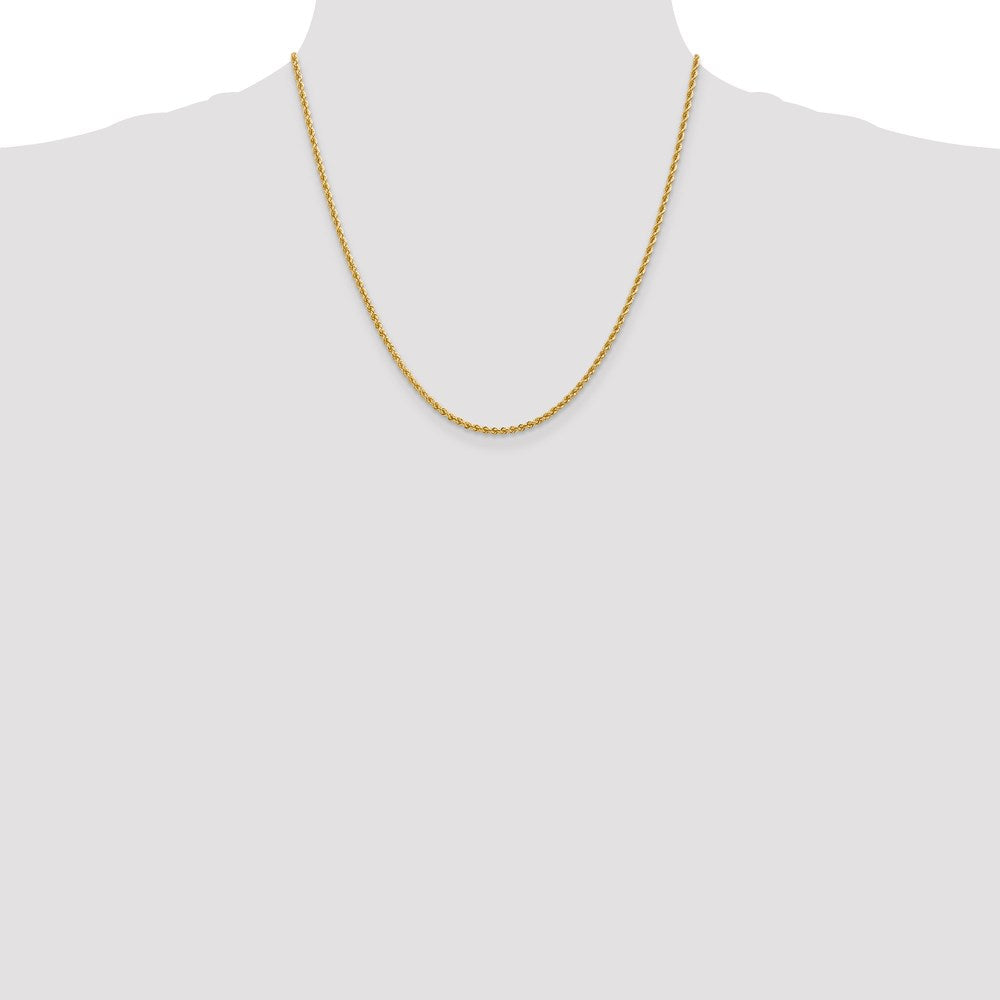 Leslie's 14K 2.25mm Regular Rope Chain7227-20