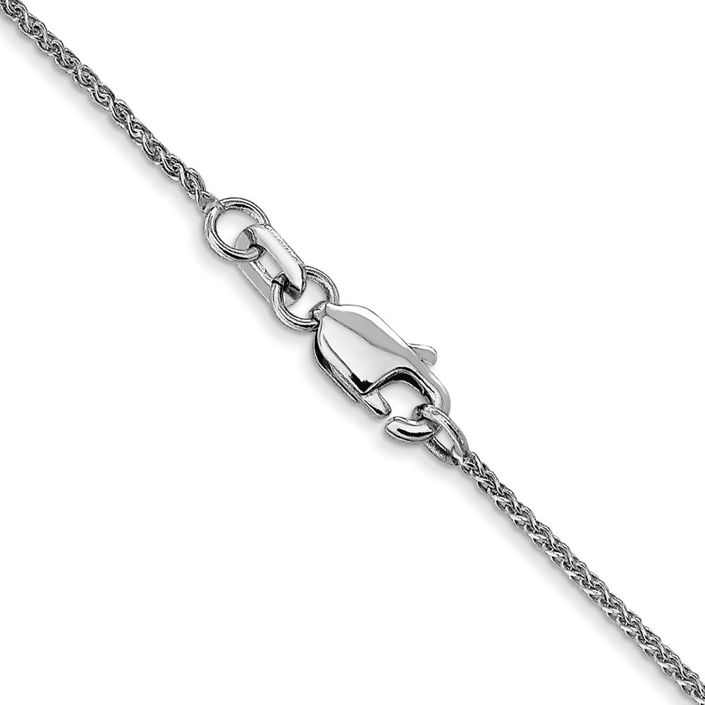 Leslie's 14K WG 1mm D/C Wheat Chain7230-9