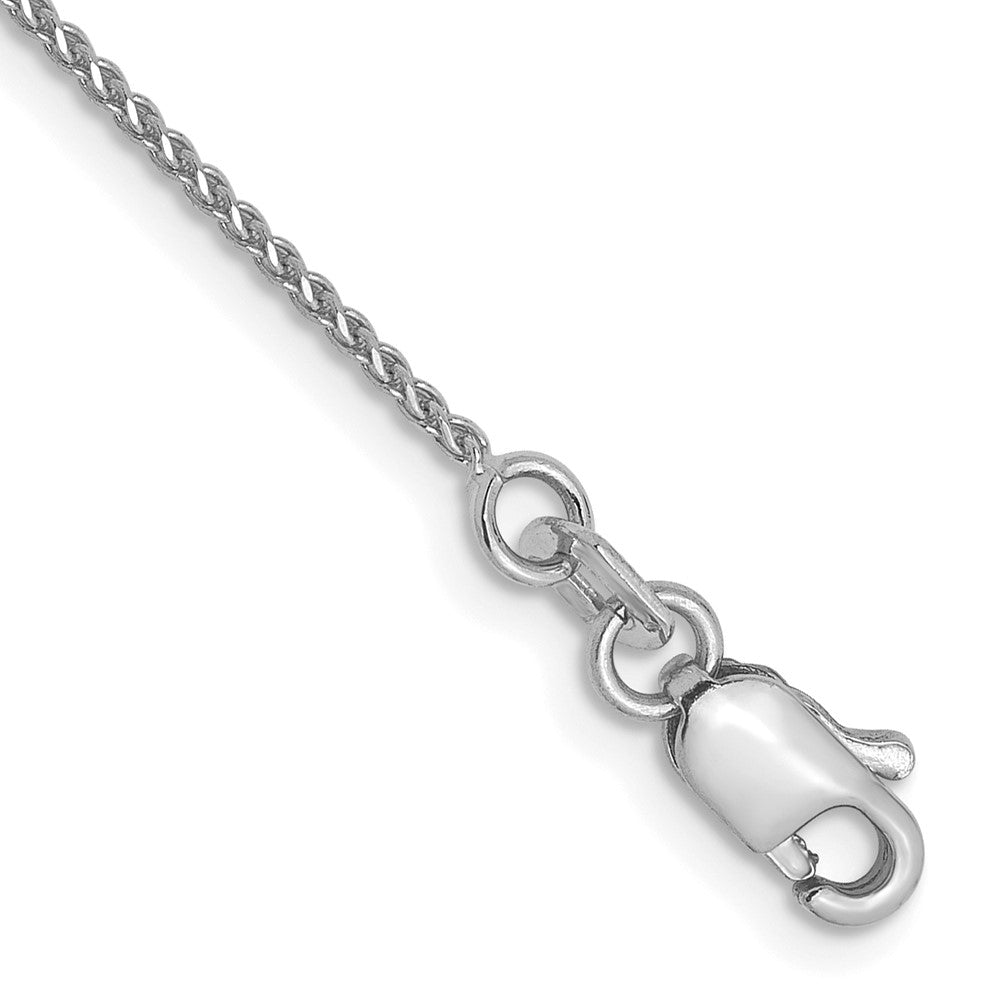 Leslie's 14K WG 1mm D/C Wheat Chain7230-9