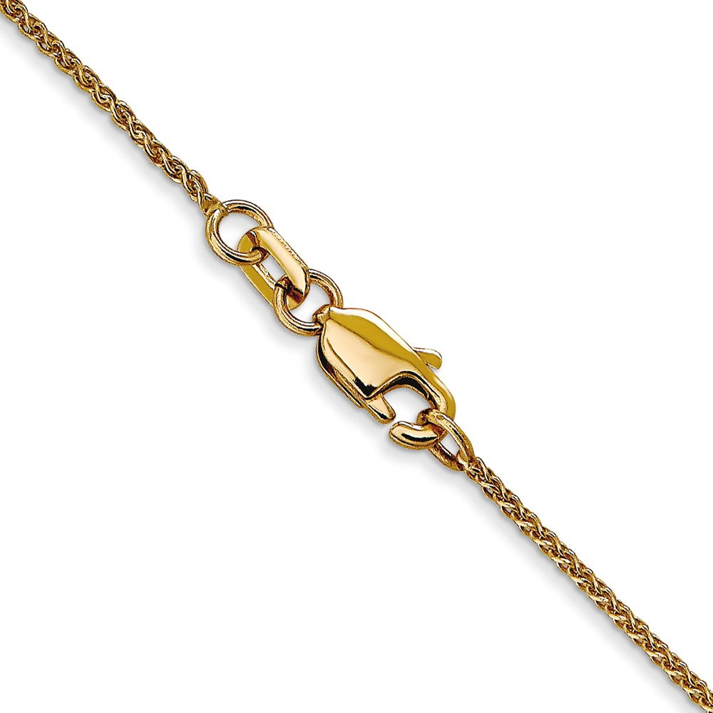 Leslie's 14K 1mm Solid D/C Spiga Chain7235-9