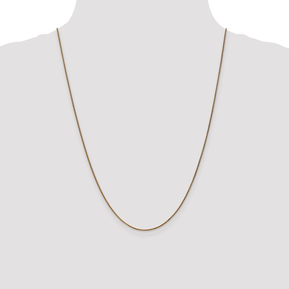 Leslie's 14K 1.2mm D/C Spiga Chain7236-24