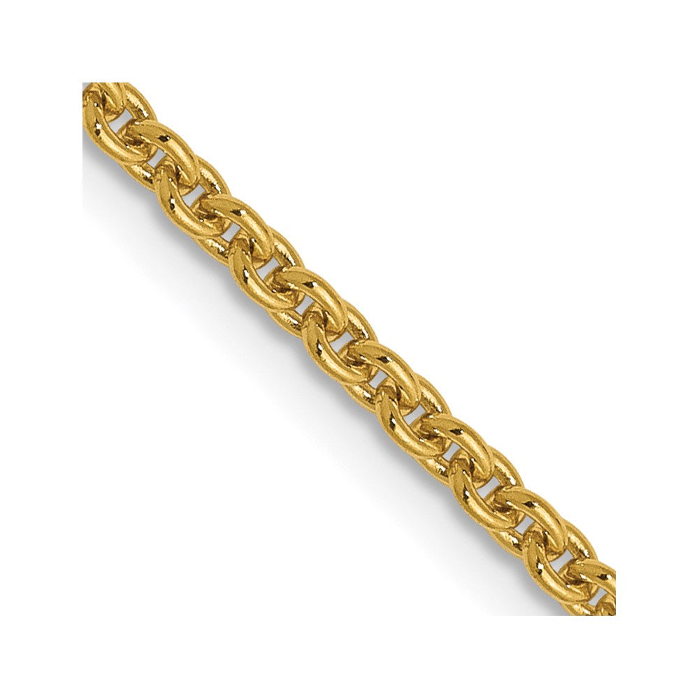 Leslie's 14K 1.95 mm Round Cable Chain7244-20