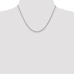 Load image into Gallery viewer, Leslie&#39;s 14K White Gold 1.95 mm Round Cable Chain7245-18
