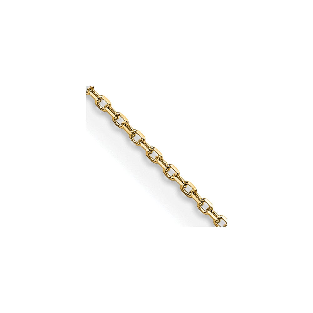 Leslie's 14K .85 mm D/C Rolo Chain7256-18