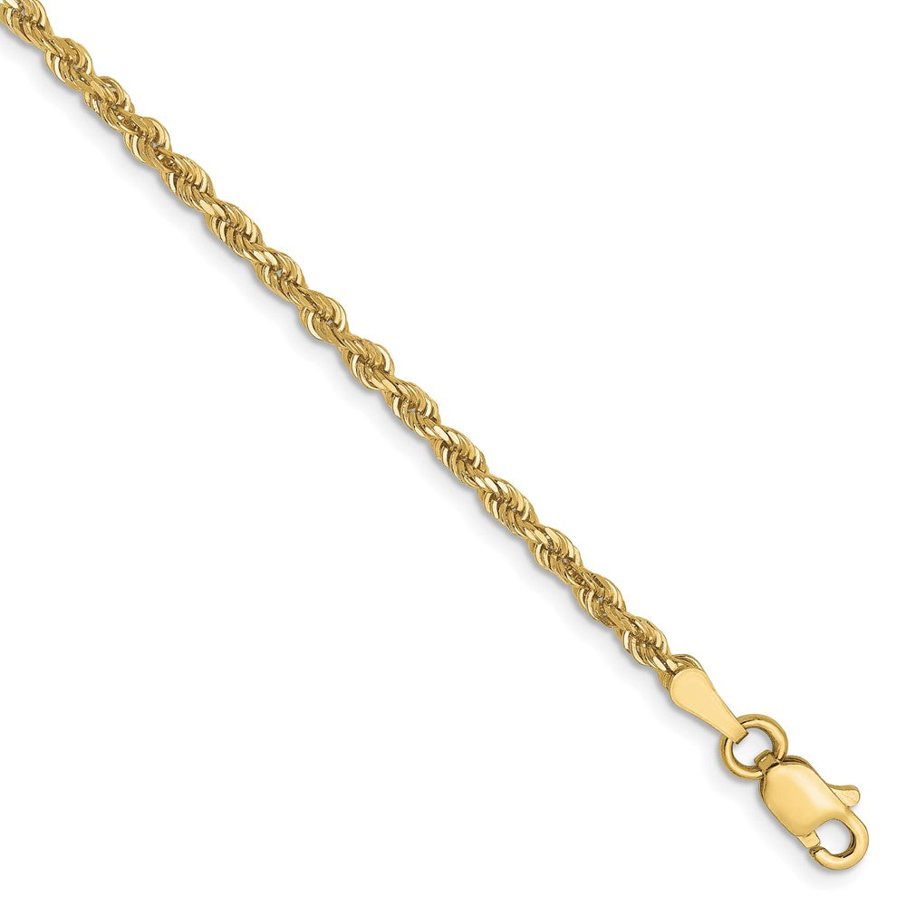 Leslie's 10K 2.5mm Diamond-Cut Rope Chain8003-8