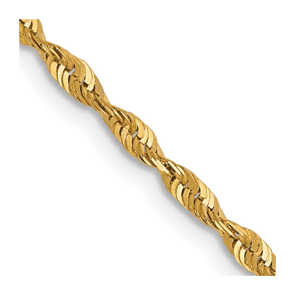 Leslie's 10K 1.8mm Diamond-Cut Lightweight Rope Chain8050-20