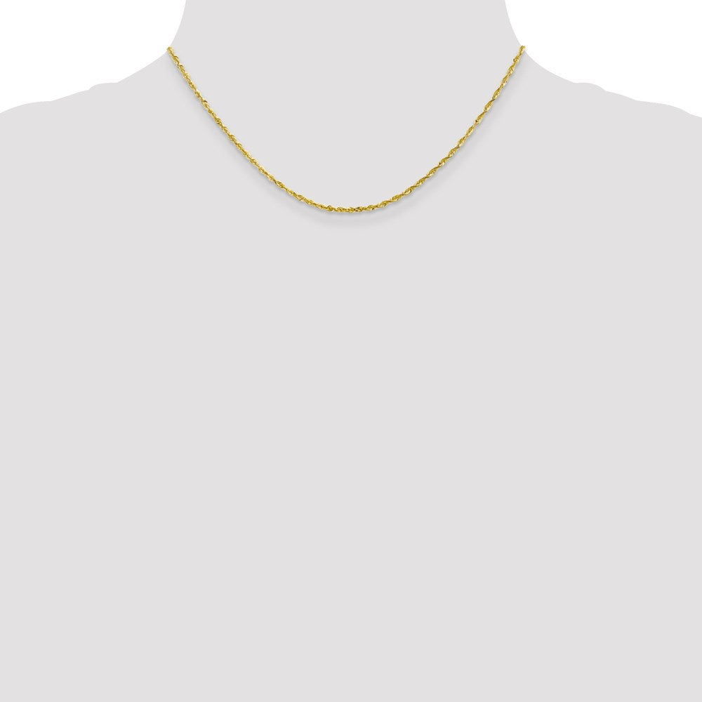Leslie's 10K 2.00mm Diamond-Cut Lightweight Rope Chain8051-16
