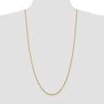 Load image into Gallery viewer, Leslie&#39;s 10K 2.5mm Diamond-Cut Lightweight Rope Chain8052-30
