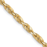 Load image into Gallery viewer, Leslie&#39;s 10K 3.0mm Diamond-Cut Lightweight Rope Chain8053-18
