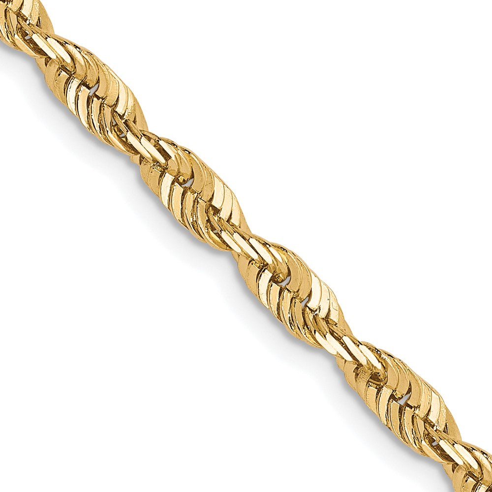 Leslie's 10K 3.0mm Diamond-Cut Lightweight Rope Chain8053-18