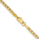 Load image into Gallery viewer, Leslie&#39;s 10K 2.4mm Flat Anchor Chain8219-8
