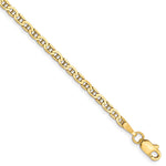 Load image into Gallery viewer, Leslie&#39;s 10K 2.4mm Flat Anchor Chain8219-8
