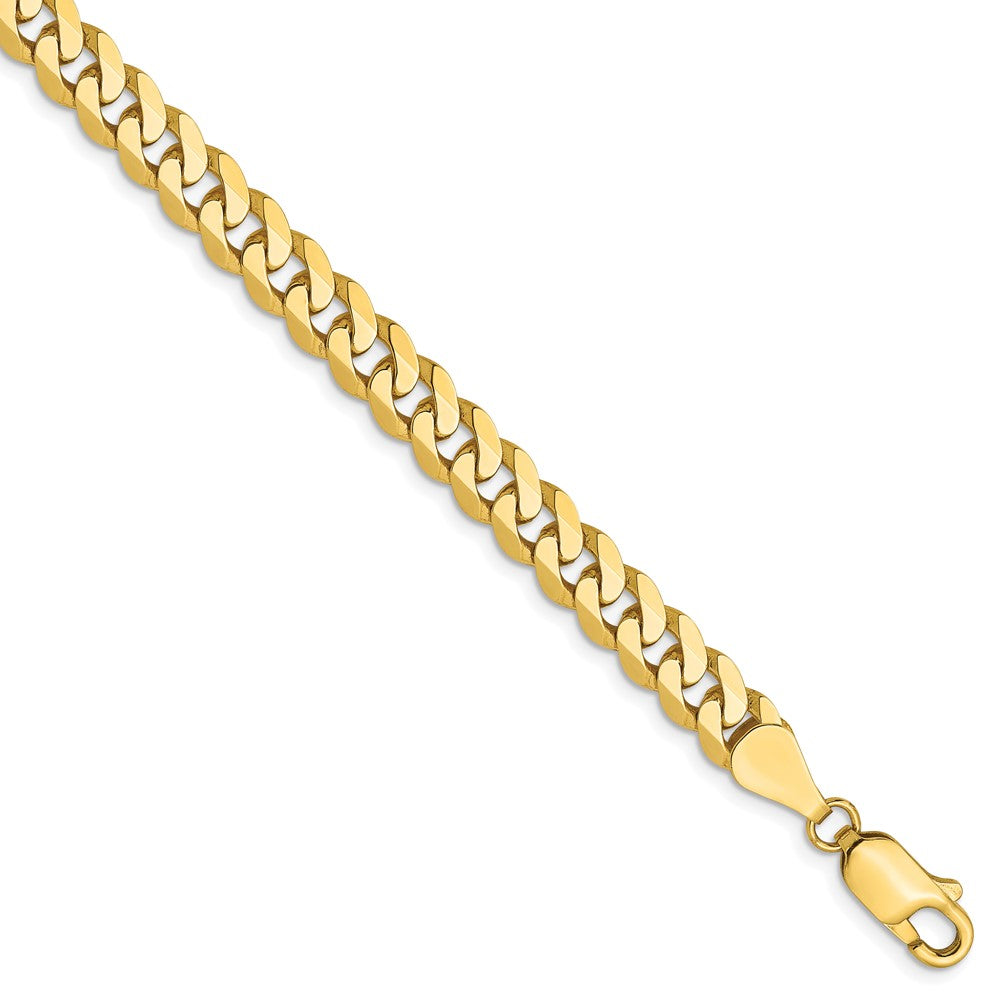 Leslie's 10K 5.75mm Flat Beveled Curb Chain8226-7
