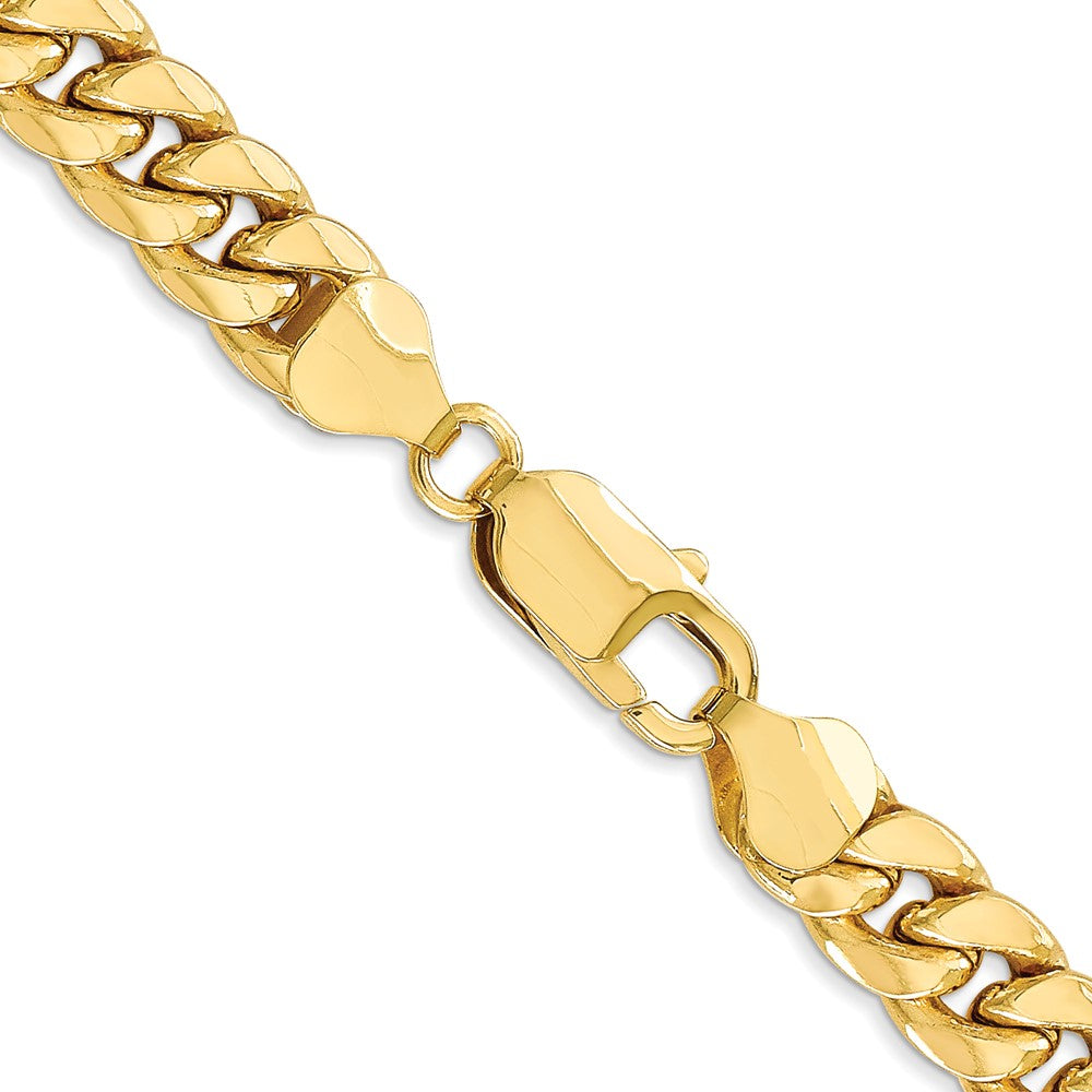 Leslie's 10K 7.3mm Semi-Solid Miami Cuban Chain8230-8