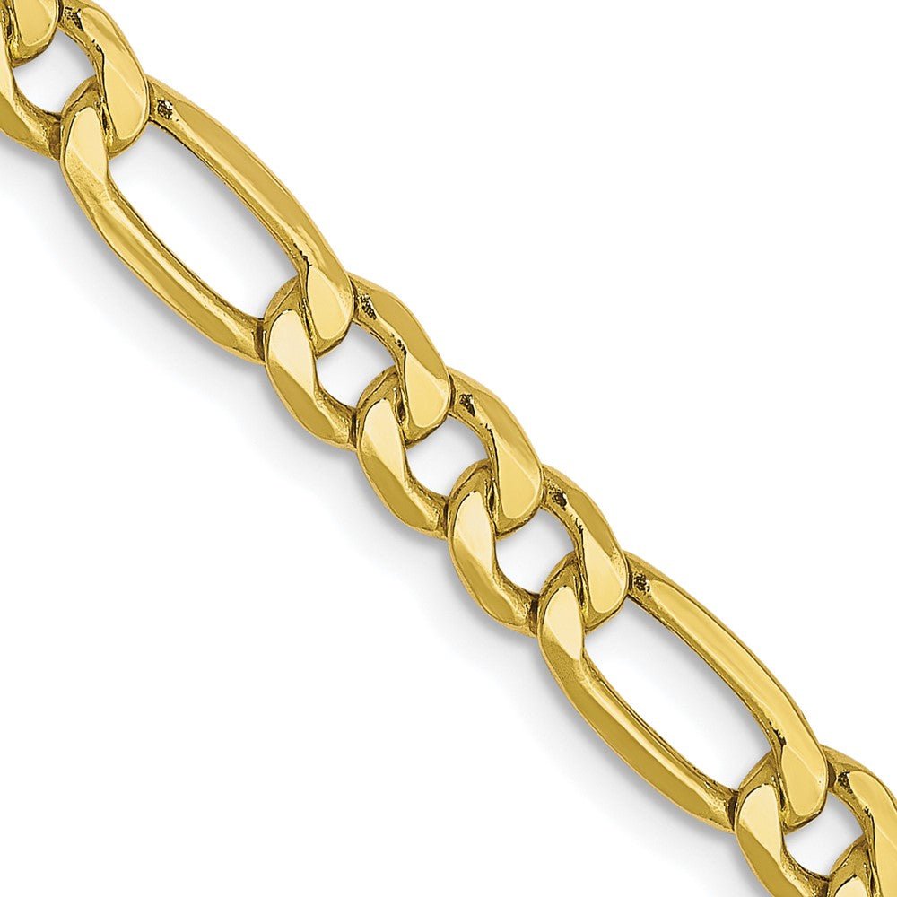 Leslie's 10K 4.75mm Semi-Solid Figaro Chain8233-18