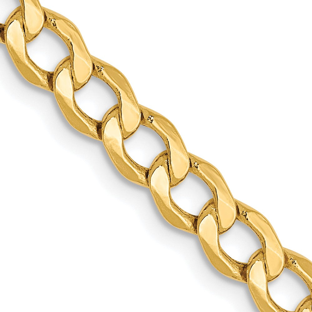 Leslie's 10K 4.3mm Semi-Solid Curb Link Chain8240-16