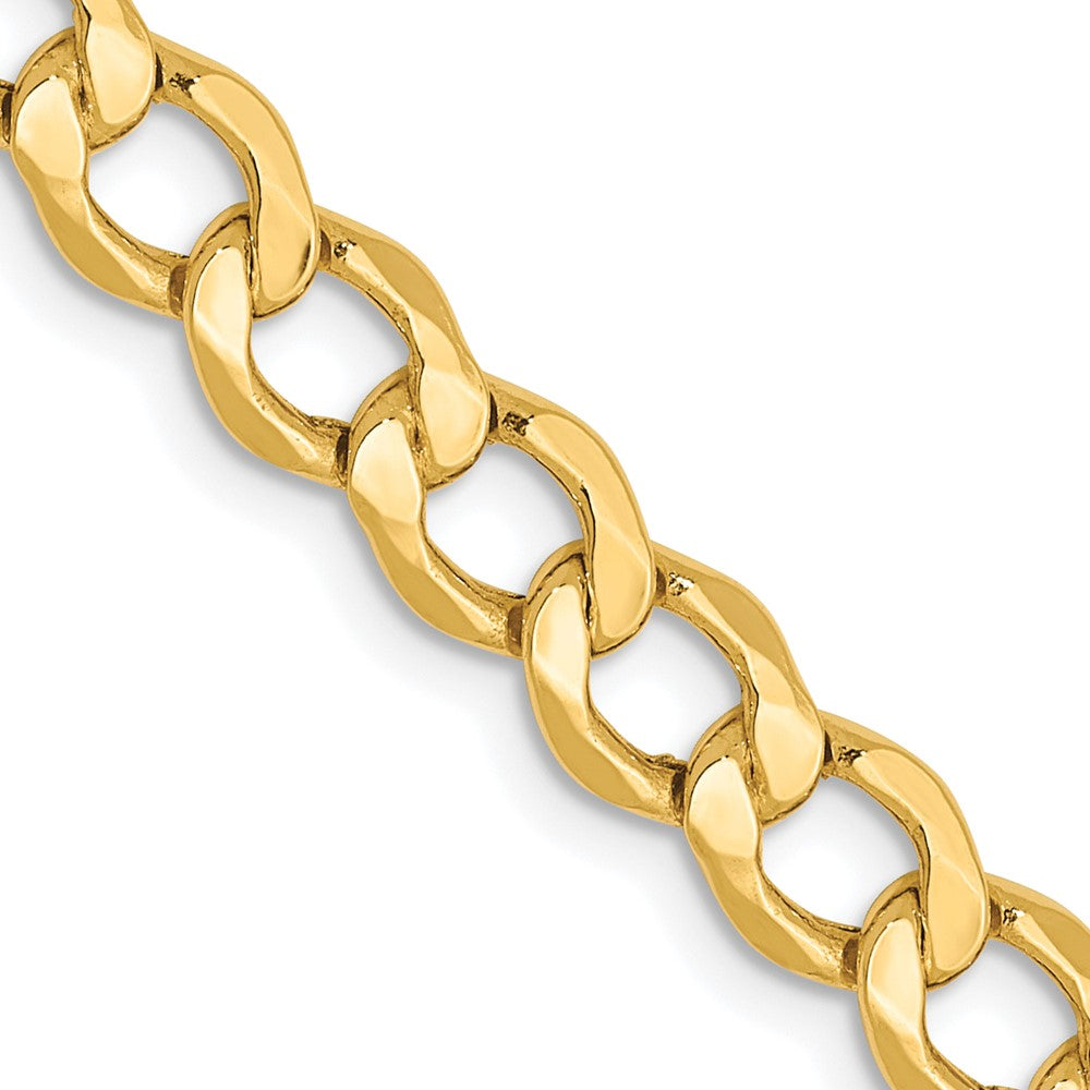 Leslie's 10K 5.25mm Semi-Solid Curb Link Chain8241-16