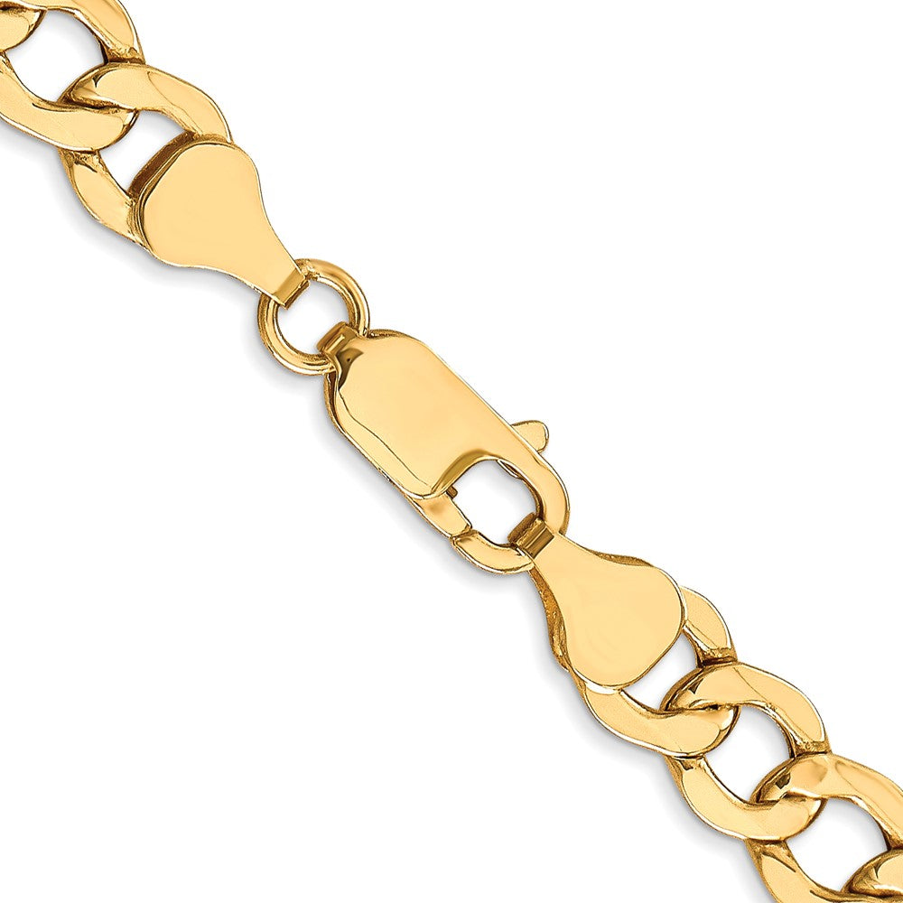 Leslie's 10K 7.0mm Semi-Solid Curb Link Chain8243-9
