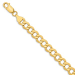 Load image into Gallery viewer, Leslie&#39;s 10K 7.0mm Semi-Solid Curb Link Chain8243-9
