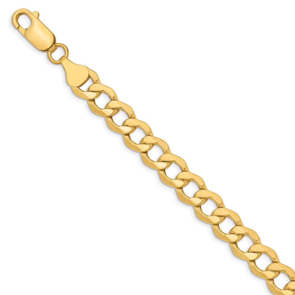Leslie's 10K 7.0mm Semi-Solid Curb Link Chain8243-9