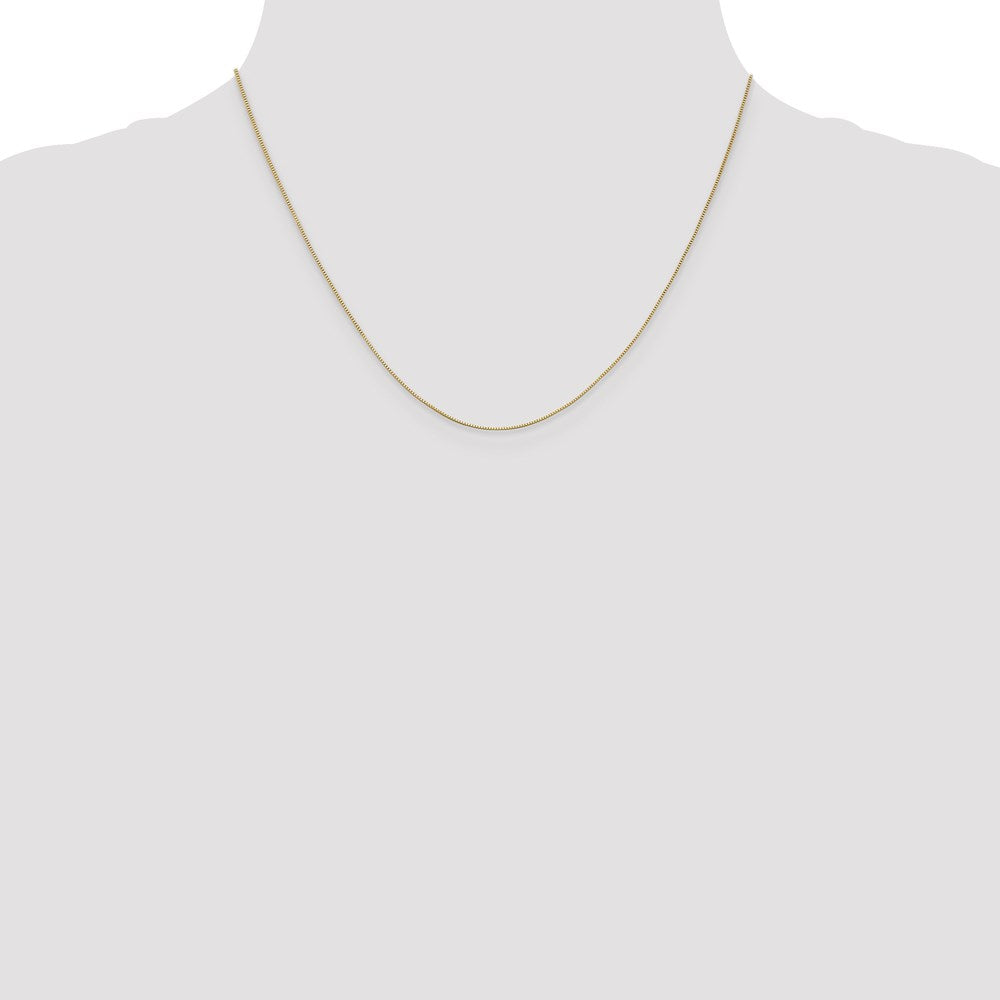 Leslie's 14K .5 mm Baby Box Chain949-18