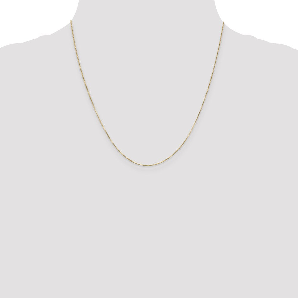 Leslie's 14K .5 mm Baby Box Chain949-20