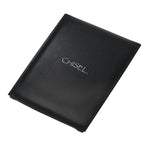 Load image into Gallery viewer, Stainless Steel Brushed Black Leather NecklaceSRN1805-21.5
