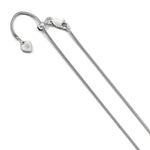 Load image into Gallery viewer, Leslie&#39;s Sterling Silver 1.1 mm Adjustable Snake ChainFC12-22

